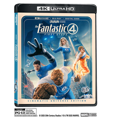 The Fantastic Four: First Steps - 4K + Blu-ray + Digital