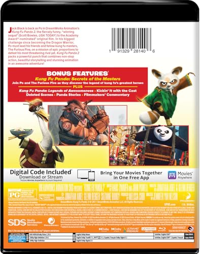 Kung Fu Panda 2 - 4K Ultra HD + Blu-ray + Digital
