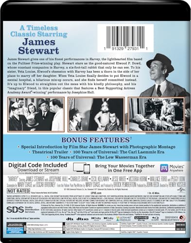 Harvey (75th Anniversary) (4K Ultra HD + Blu-ray + Digital)