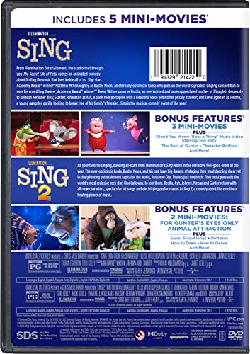 Sing 2-Movie Collection [DVD]