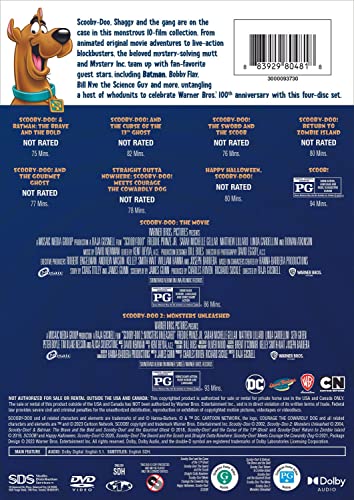 Best of WB 100th: Scooby-Doo 10-Film Collection (DVD)