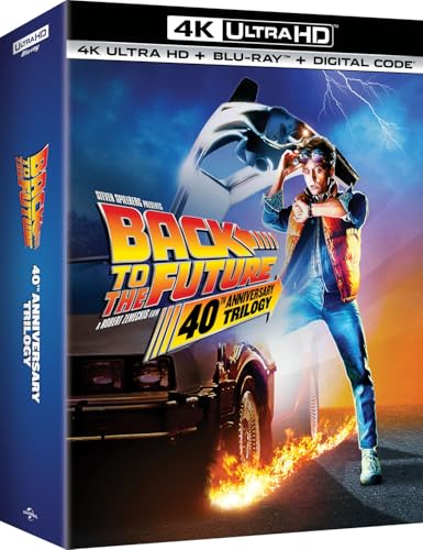 Back to the Future Trilogy - 40th Anniversary Edition 4K Ultra HD + Blu-ray + Digital