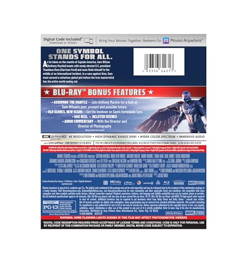 Captain America: Brave New World - 4K + Blu-ray + Digital