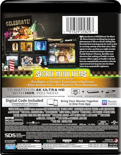 Five Nights at Freddy's - Night Shift Edition 4K Ultra HD + Blu-ray + Digital [4K UHD]