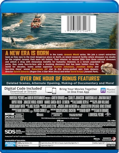 Jurassic World Rebirth (Blu-ray + Digital)