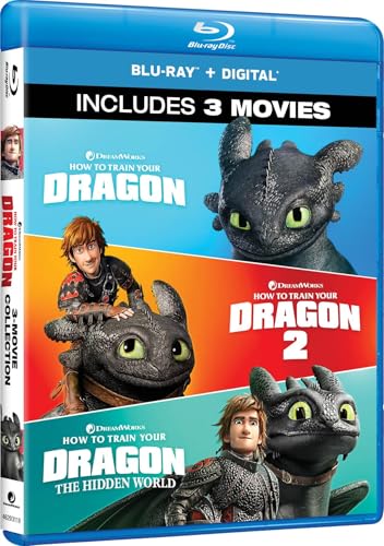 How to Train Your Dragon: 3-Movie Collection - Blu-ray + Digital