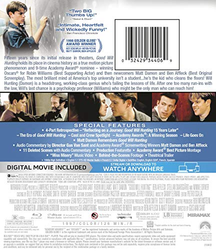 Good Will Hunting (Blu-ray + Digital)