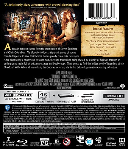 Goonies, The (4K Ultra HD + Blu-ray)