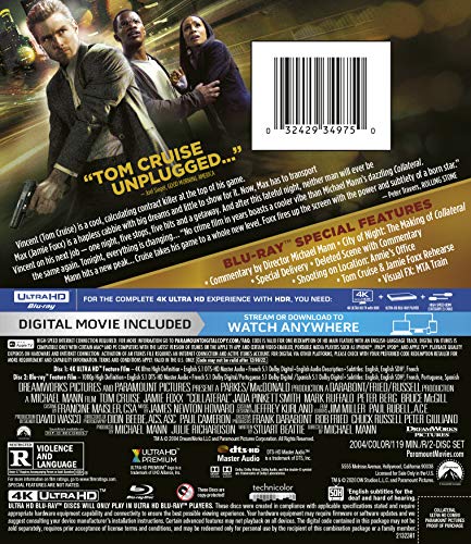 Collateral (4K UHD + Blu-ray + Digital)