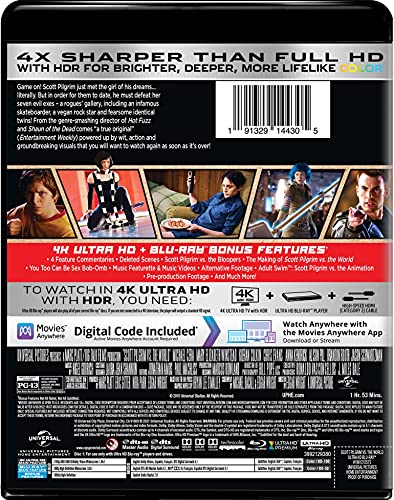 Scott Pilgrim vs. The World - 4K Ultra HD + Blu-ray + Digital [4K UHD]