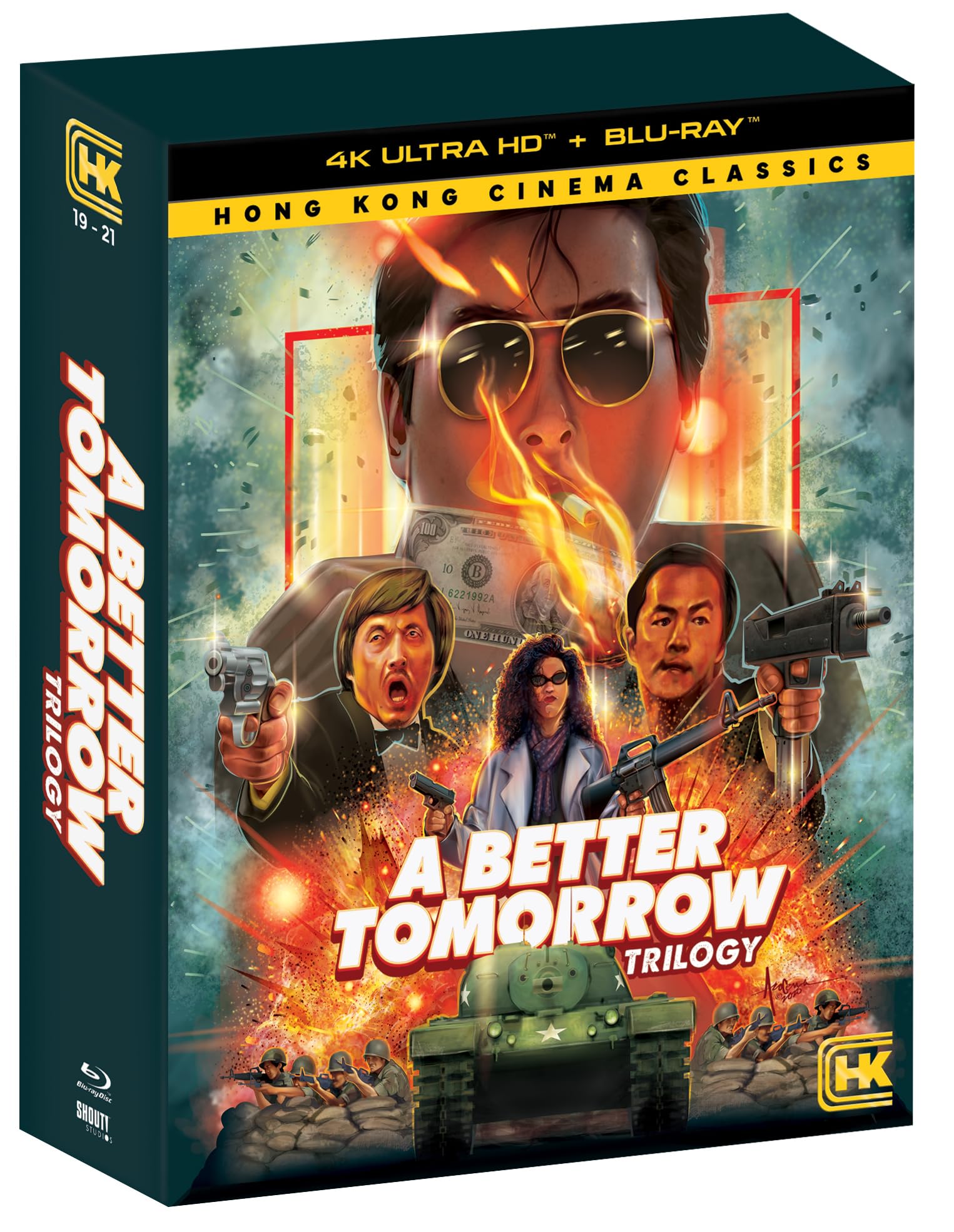 A Better Tomorrow Trilogy - 4K Ultra HD + Blu-ray