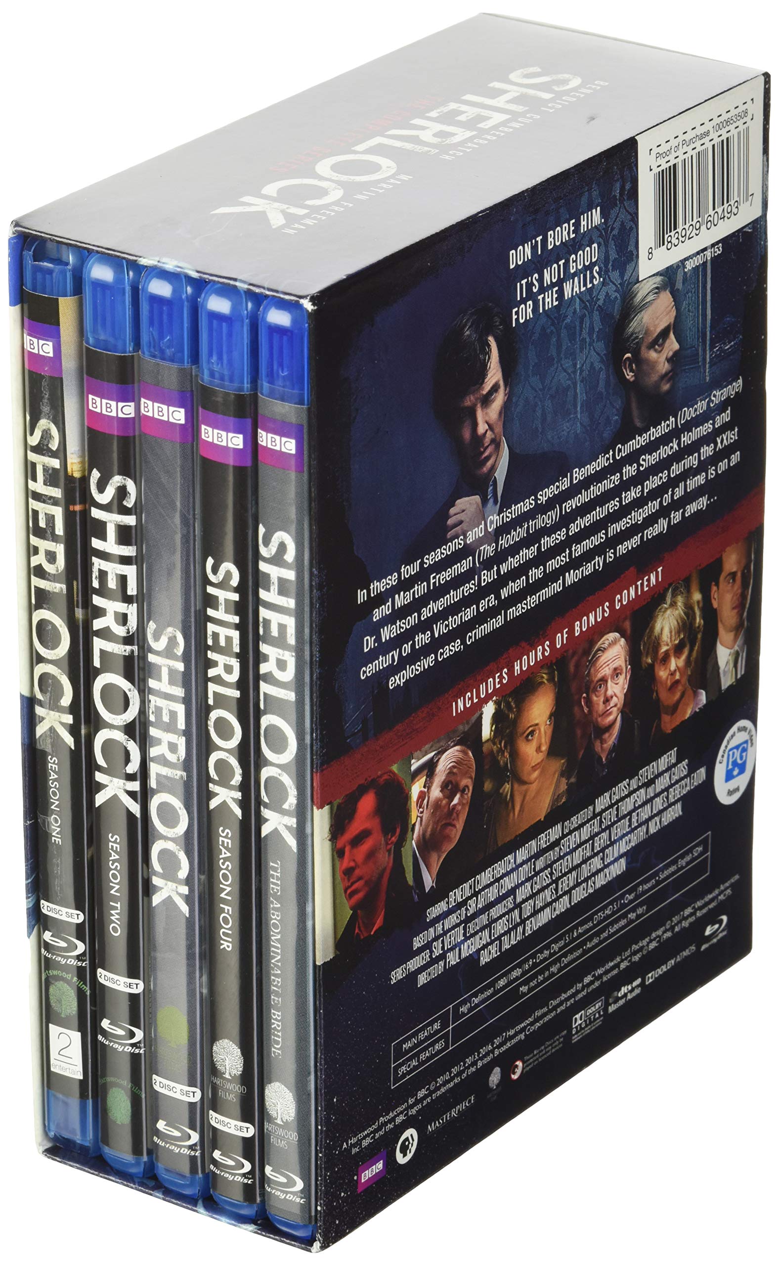 Sherlock: Seasons 1-4 & Abominable Bride Gift Set