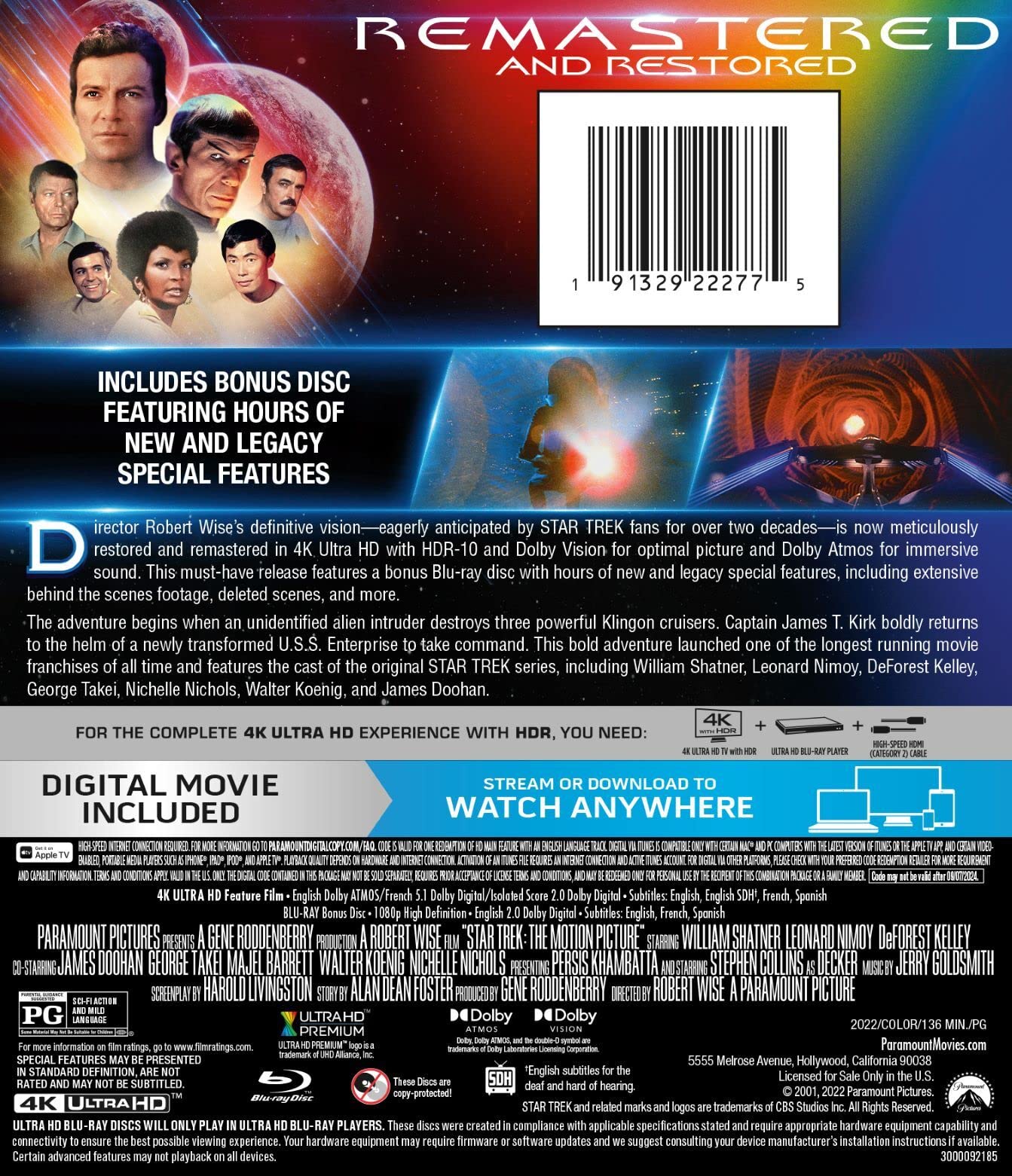 Star Trek: The Motion Picture - The Director's Edition [4K UHD]