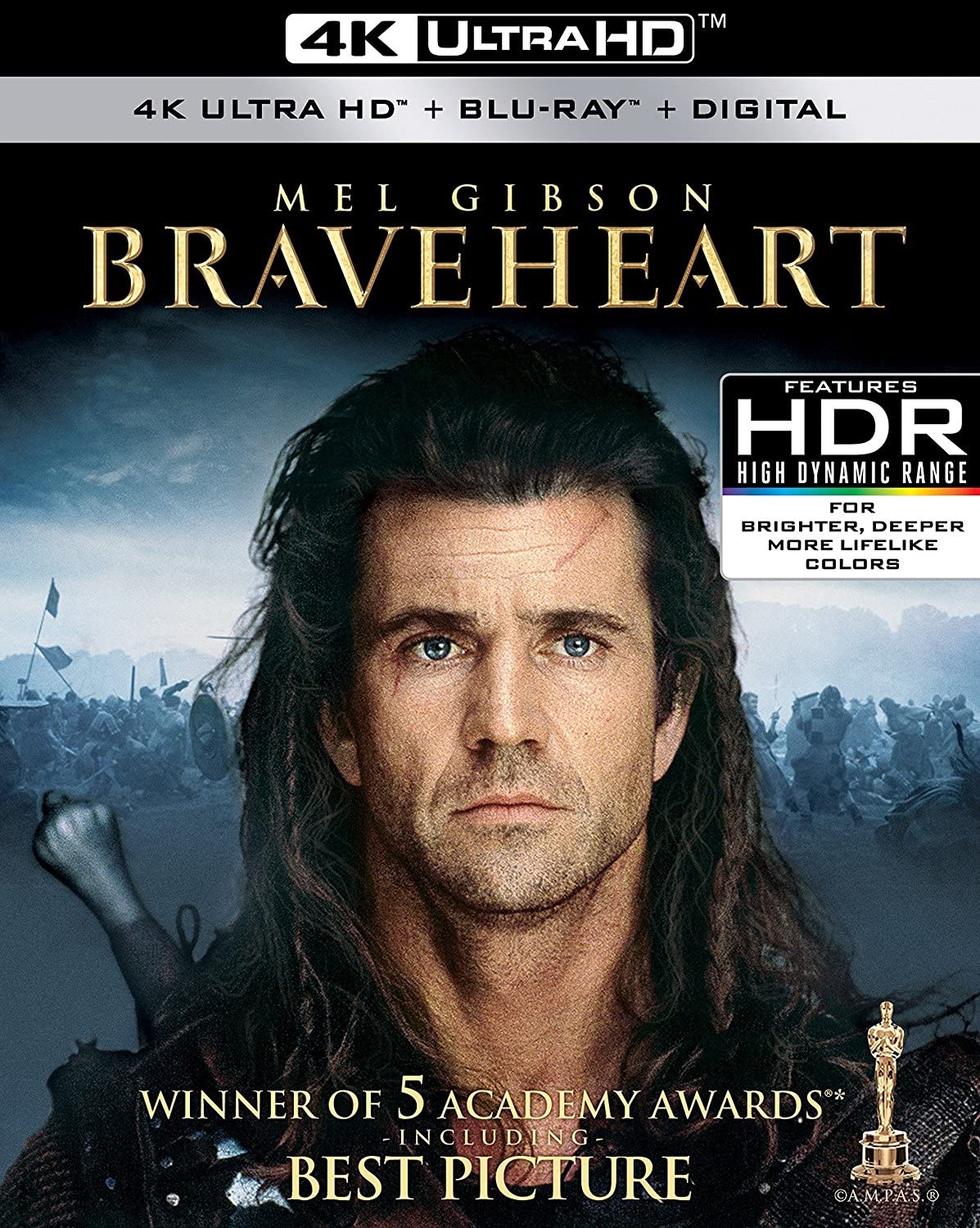 Braveheart (4K UHD + Blu-ray + Digital)