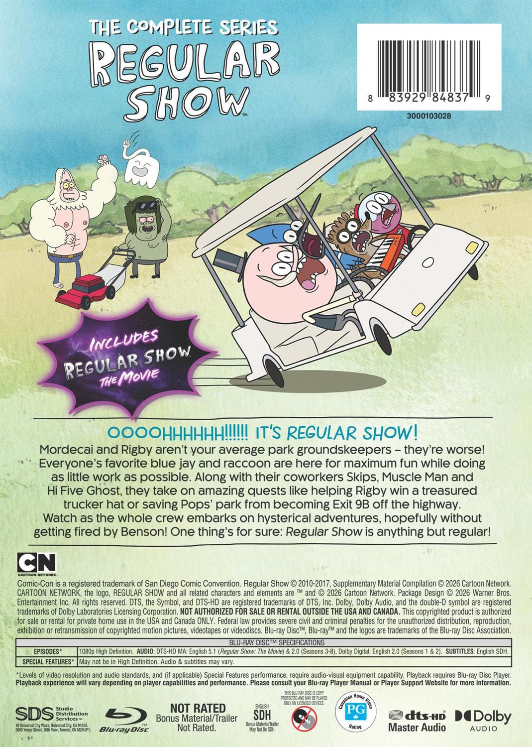 Regular show: The Complete Series (Blu-ray)