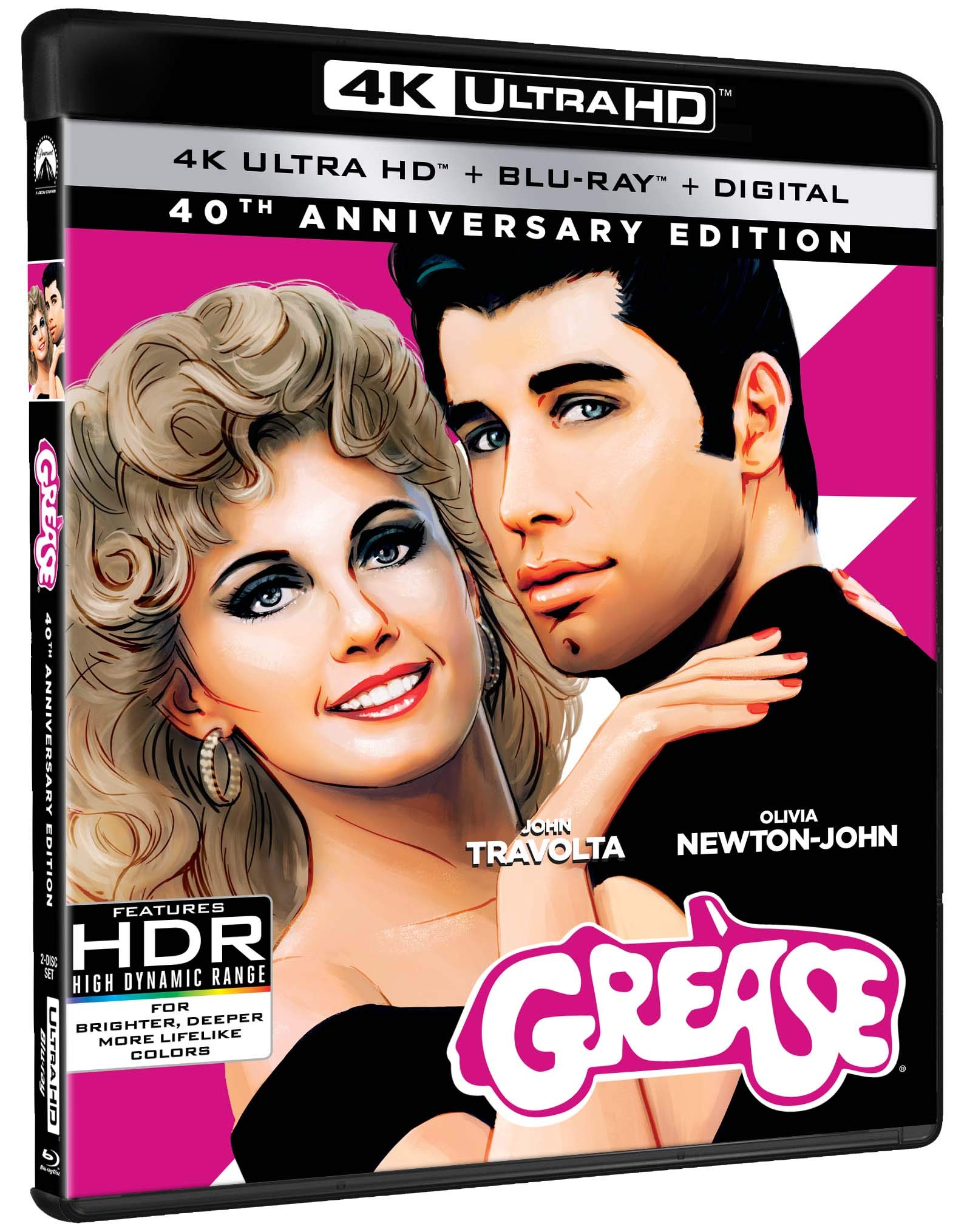 Grease (4K UHD + Blu-ray + Digital)