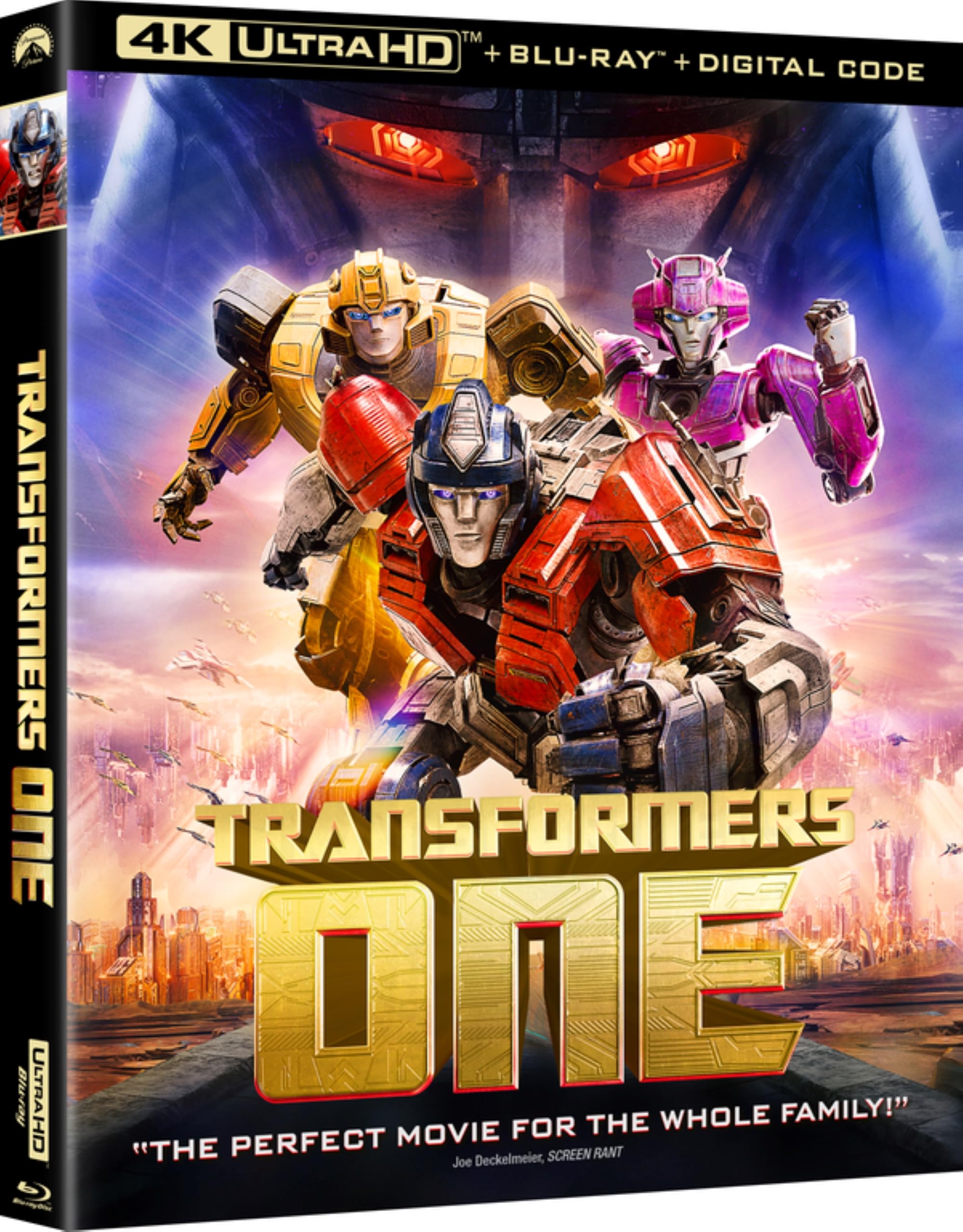 Transformers One [4K UHD + Blu-Ray+ Digital Copy]