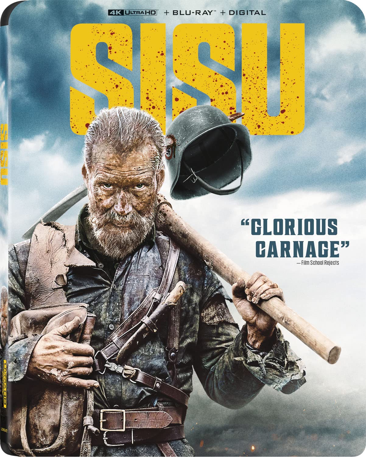 Sisu - BLURAY, Digital, 4K ULTRA HD [4K UHD]