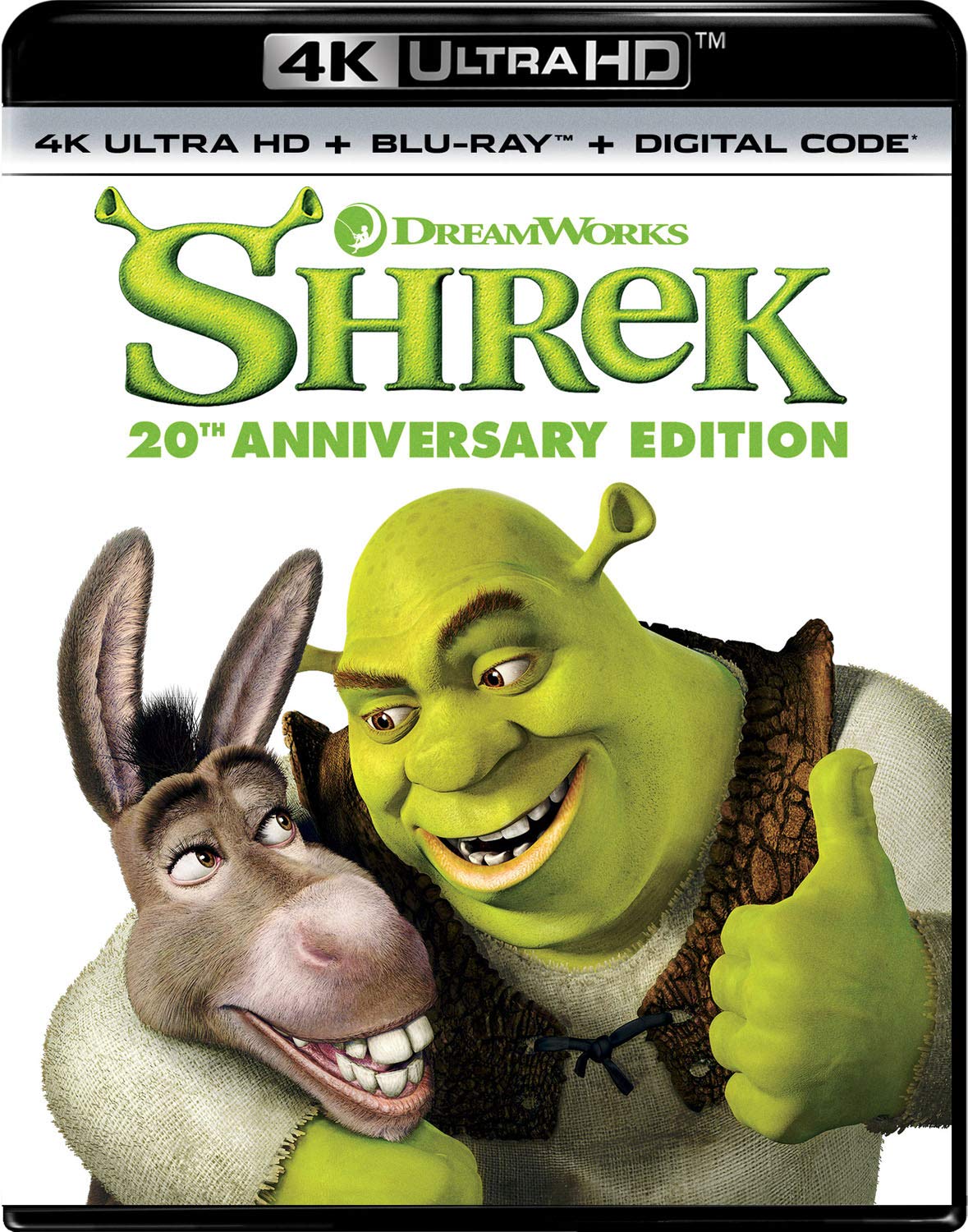 Shrek - 20th Anniversary Edition 4K Ultra HD + Blu-ray + Digital [4K UHD]