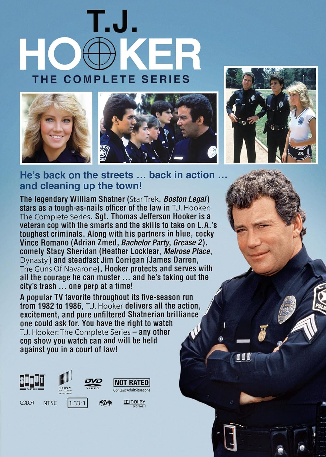 T.J. Hooker – The Complete Series DVD