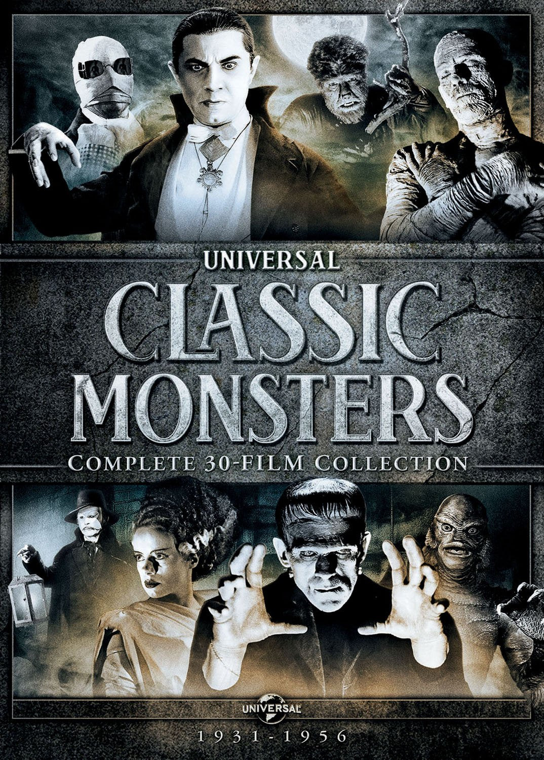 Universal Classic Monsters – Complete 30-Film Collection (DVD) Box Set