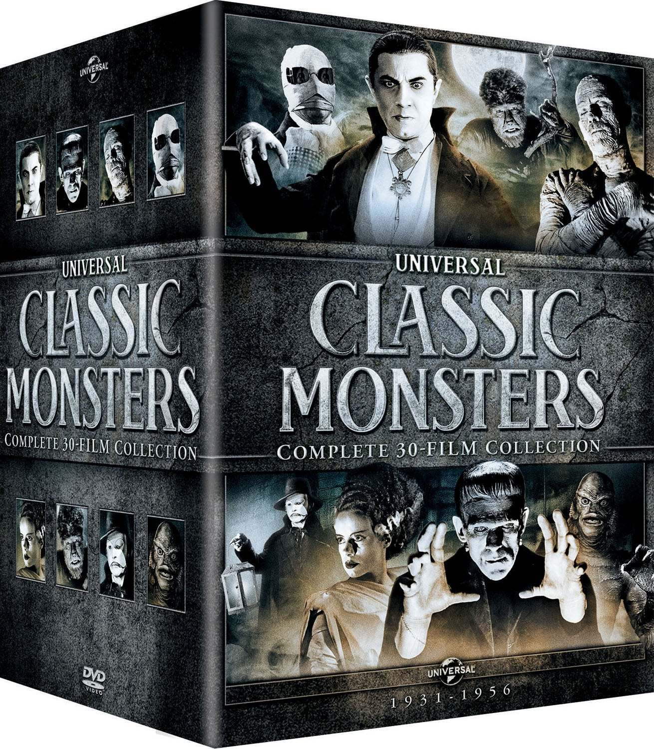 Universal Classic Monsters – Complete 30-Film Collection (DVD) Box Set
