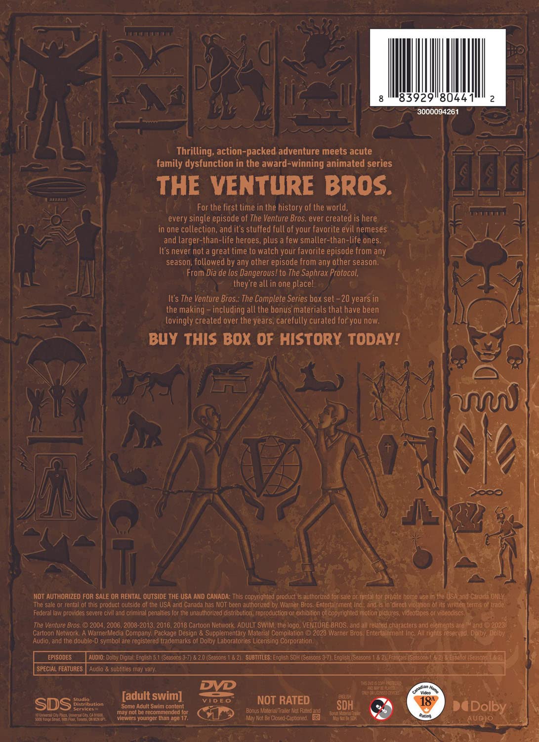 The Venture Bros. - The Complete Series (DVD)